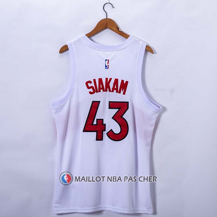 Maillot Tornto Raptors Pascal Siakam Association 2020-21 Blanc